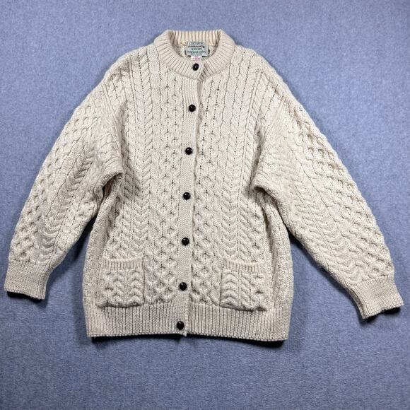 Vintage Cladyknit Irish Wool Cardigan - Picture 1 of 4